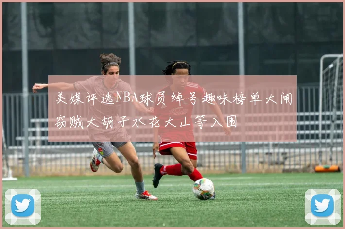 美媒评选NBA球员绰号趣味榜单大闸窃贼大胡子水花大山等入围
